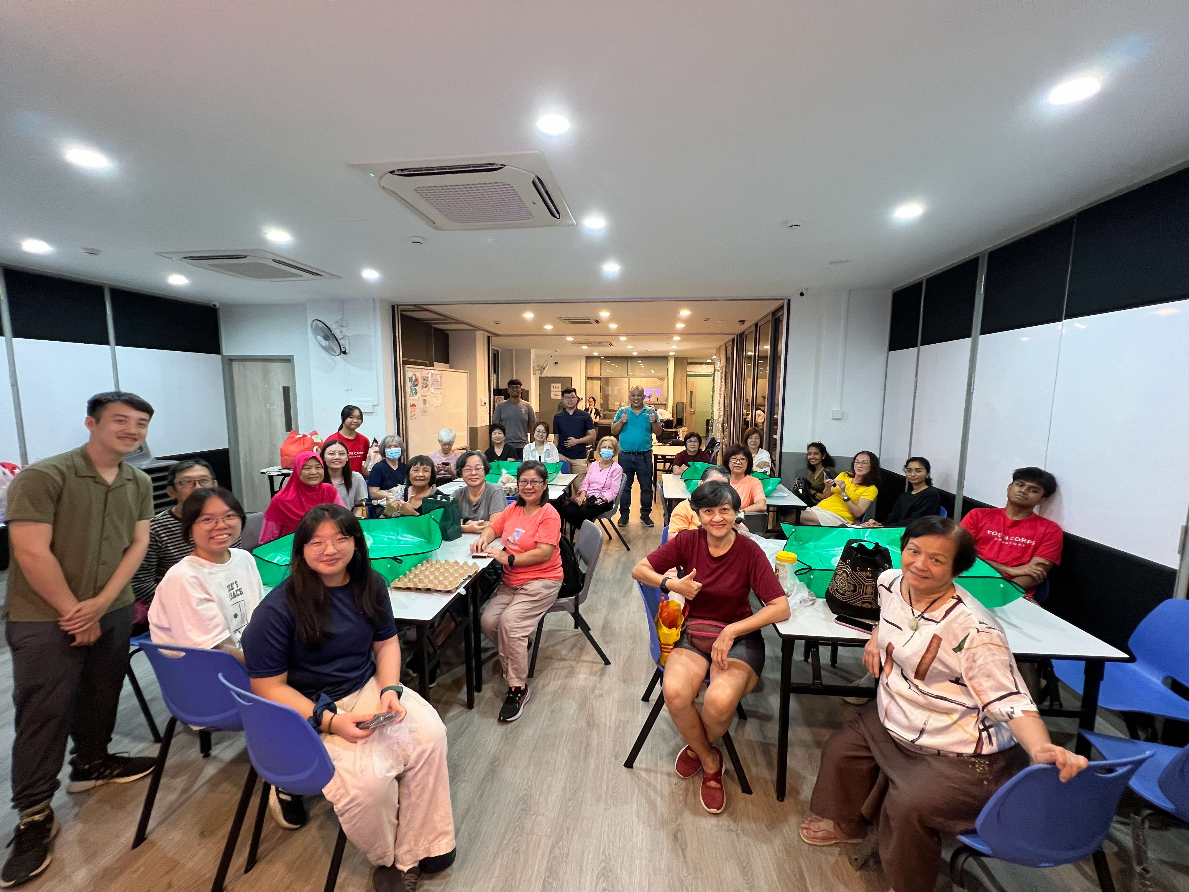 Participants gathered for a group photo after learning and bonding through an engaging digital composting workshop