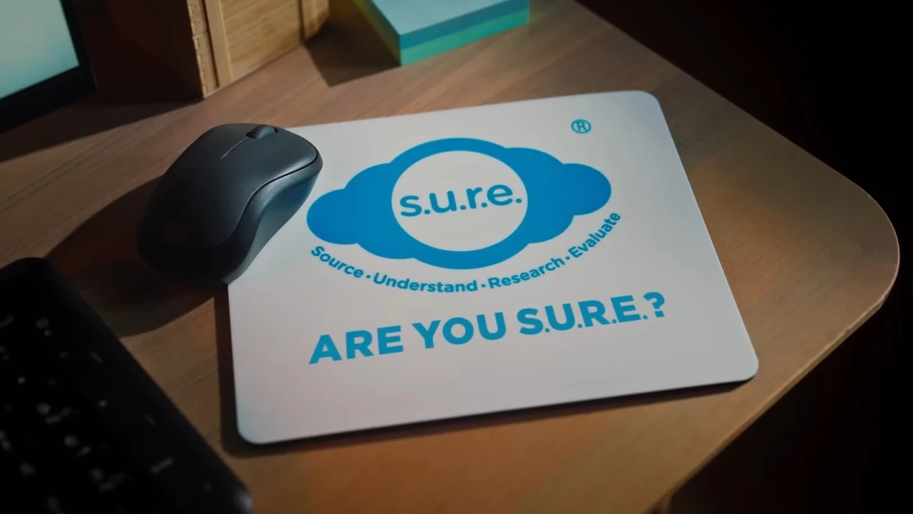 be sure